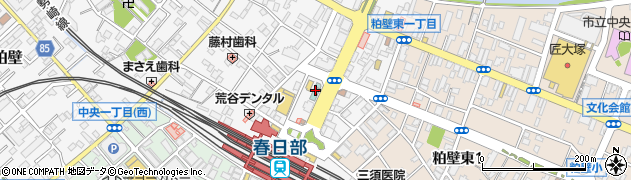 埼玉りそな銀行春日部支店 ＡＴＭ周辺の地図