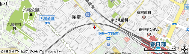 埼玉県春日部市粕壁6629周辺の地図
