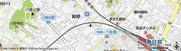 埼玉県春日部市粕壁6628周辺の地図