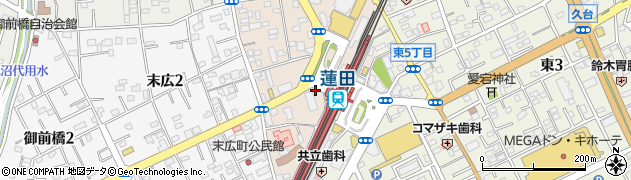 福寿家寿司店周辺の地図