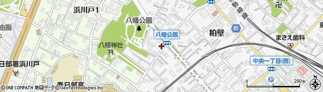 埼玉県春日部市粕壁5619周辺の地図