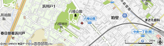 埼玉県春日部市粕壁5617周辺の地図