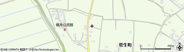 茨城県常総市菅生町180周辺の地図