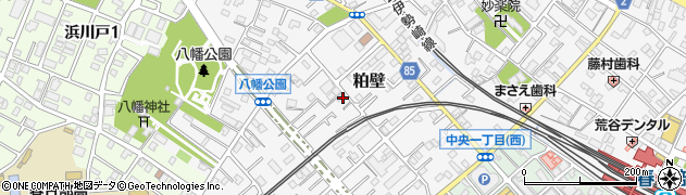 埼玉県春日部市粕壁6691周辺の地図