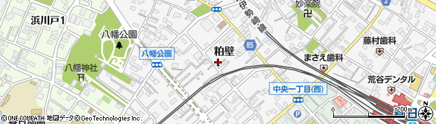埼玉県春日部市粕壁6668周辺の地図