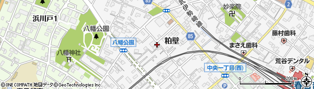 埼玉県春日部市粕壁6686周辺の地図