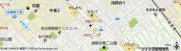 じゃぱん亭北上尾店周辺の地図