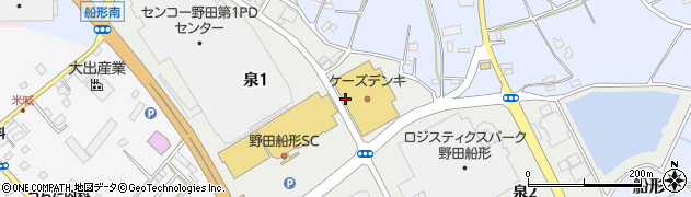 ひよこパソコン野田泉教室周辺の地図