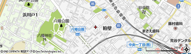 埼玉県春日部市粕壁6685周辺の地図