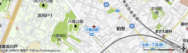 埼玉県春日部市粕壁5627周辺の地図