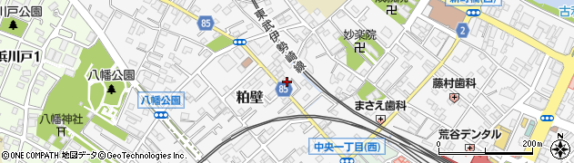 埼玉県春日部市粕壁6606周辺の地図