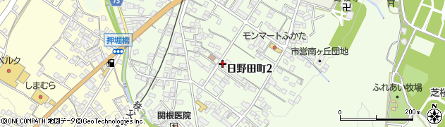 埼玉県秩父市日野田町周辺の地図