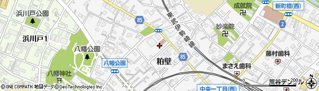 埼玉県春日部市粕壁6615周辺の地図