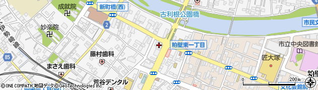 ジブラルタ生命保険株式会社　埼玉第１支社春日部営業所周辺の地図