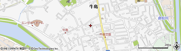埼玉県春日部市牛島216周辺の地図