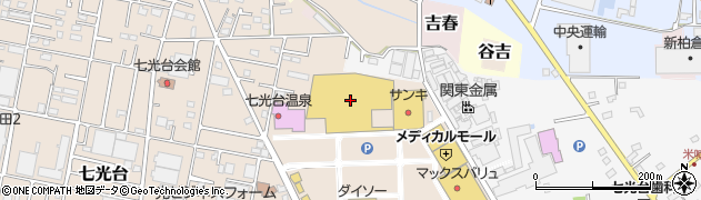 千葉県野田市七光台4-2周辺の地図