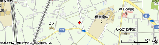 セブンイレブン伊奈小室店周辺の地図