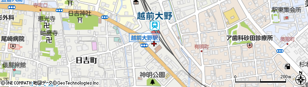 大野タクシー周辺の地図