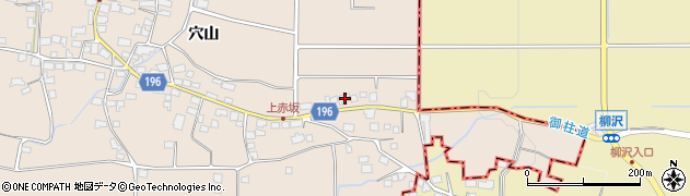 長野県茅野市玉川8235周辺の地図