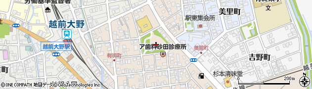 駅東公園周辺の地図