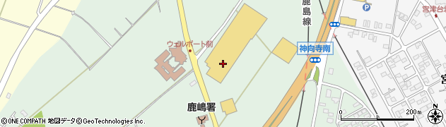 ペットアミ　鹿嶋店周辺の地図