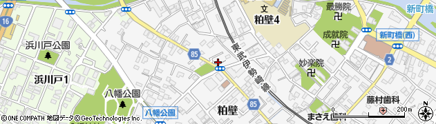埼玉県春日部市粕壁5917周辺の地図