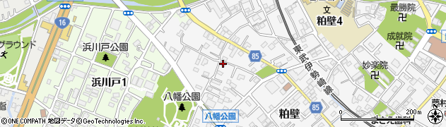 埼玉県春日部市粕壁5651周辺の地図
