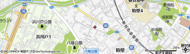 埼玉県春日部市粕壁5894周辺の地図
