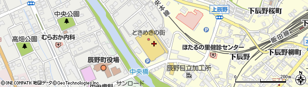 ニューアサヒ辰野店周辺の地図