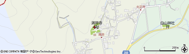 福井県鯖江市南井町周辺の地図