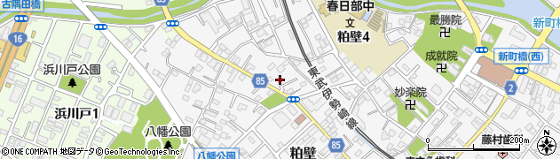 埼玉県春日部市粕壁5922周辺の地図