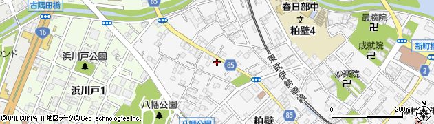 埼玉県春日部市粕壁5896周辺の地図