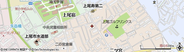 埼玉県上尾市二ツ宮1083周辺の地図