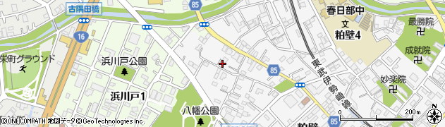 埼玉県春日部市粕壁5887周辺の地図