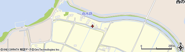 茨城県稲敷市上馬渡1078周辺の地図