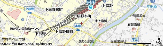 岩田理髪店周辺の地図
