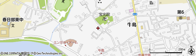 埼玉県春日部市牛島246周辺の地図