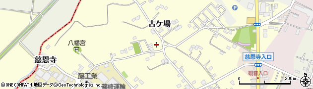 埼玉県さいたま市岩槻区古ケ場周辺の地図