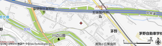 長野県茅野市宮川周辺の地図