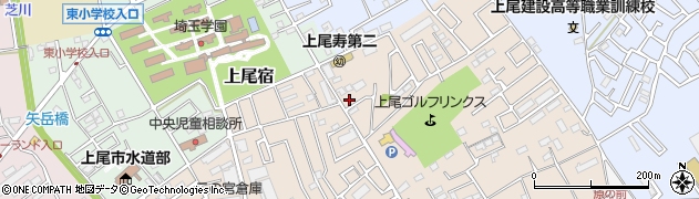 埼玉県上尾市二ツ宮1086周辺の地図