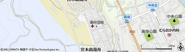 長野県辰野町（上伊那郡）宮木湯舟周辺の地図