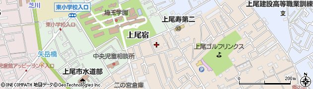 埼玉県上尾市二ツ宮1091周辺の地図