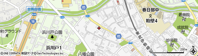 埼玉県春日部市粕壁5890周辺の地図