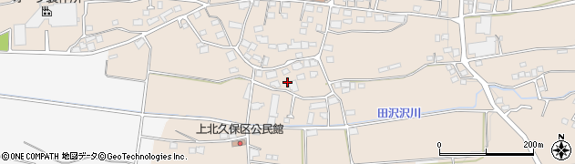 長野県茅野市玉川（上北久保）周辺の地図