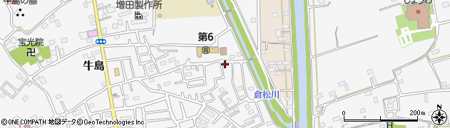埼玉県春日部市牛島1360周辺の地図