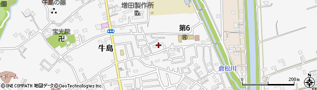 埼玉県春日部市牛島1270周辺の地図