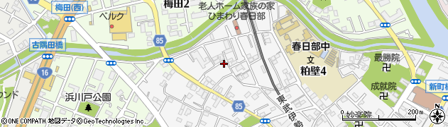 埼玉県春日部市粕壁6017周辺の地図