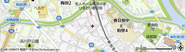 埼玉県春日部市粕壁6008周辺の地図