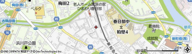 埼玉県春日部市粕壁6001周辺の地図