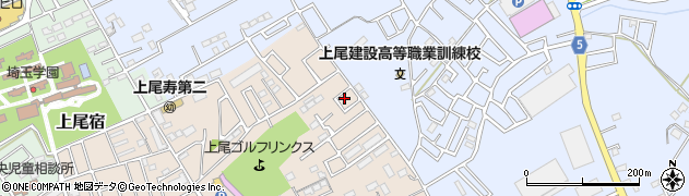 埼玉県上尾市二ツ宮1004周辺の地図
